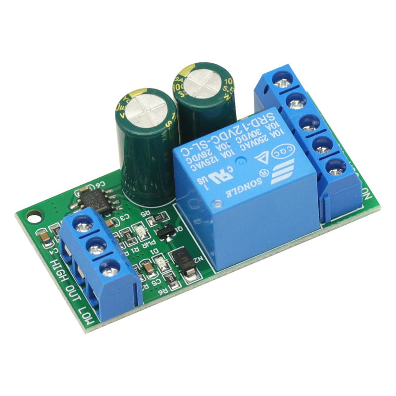 [Australia - AusPower] - AC/DC 12V Level Controller Module,Water Level Automatic Controller Liquid Sensor Switch Solenoid Motor Pump 
