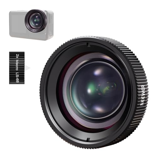 NEEWER Macro Lens Compatible with DJI Osmo Nano/Action 5 Pro/Action 4