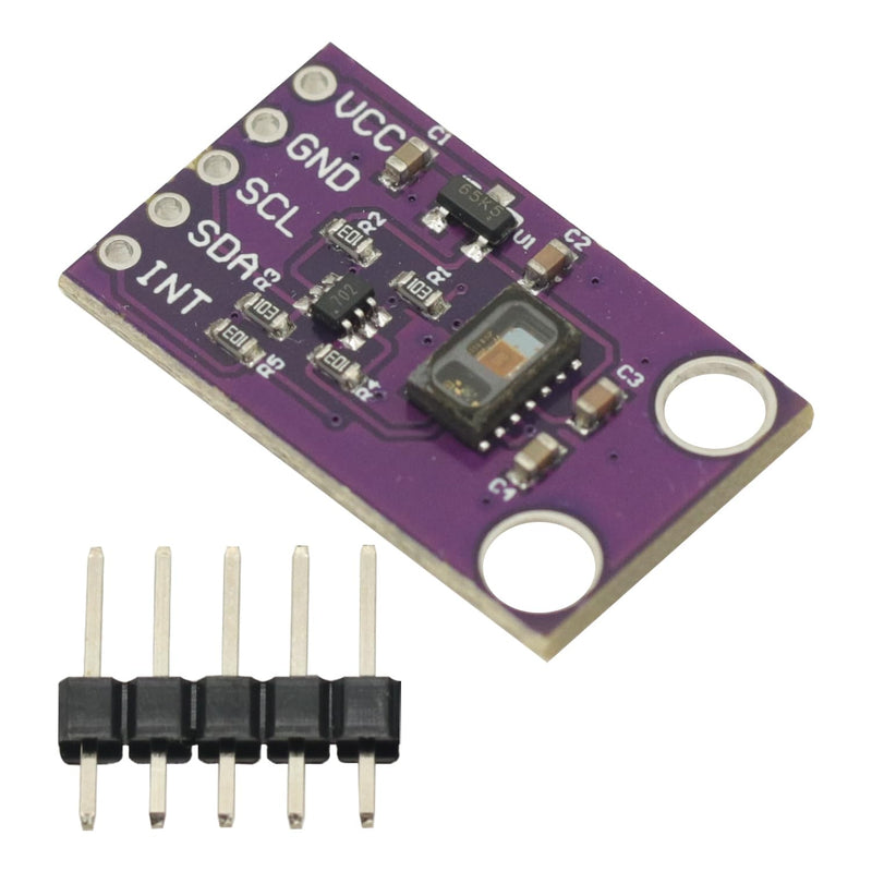 [Australia - AusPower] - 1PCS High Accuracy I2C MAX30105 Particle Optical Sensor Photodetectors Board Module,Smoke Detection Flame Module 