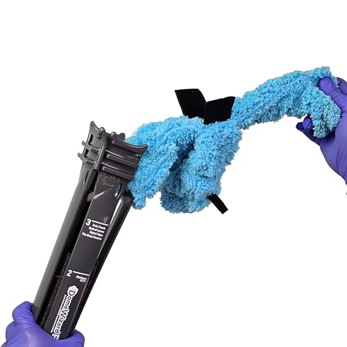 Replaceable Anti-Static Microfiber Cleaning Mitts for the DomeWizard Camera Cleaning Tool.