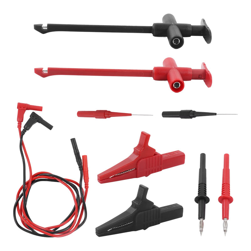 [Australia - AusPower] - Multimeter Probes, 19A JT8001-1 Wire Piercing Probe Kit, 30VAC-60VDC Electronic Test Probes for Wiring Harness Connectors, Fuel Injectors, Automotive Sensors and Others 