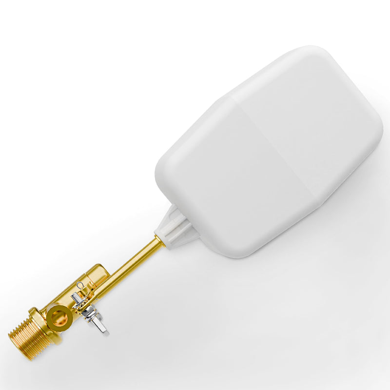 [Australia - AusPower] - 3/8" Water Float Valve – Heavy-Duty 125 PSI Water Level Controller - Easy Wingnut Adjustment Float Valve – Adjustable Flow (2.25 GPM) for In-Ground Pools & Auto-Fill Systems 