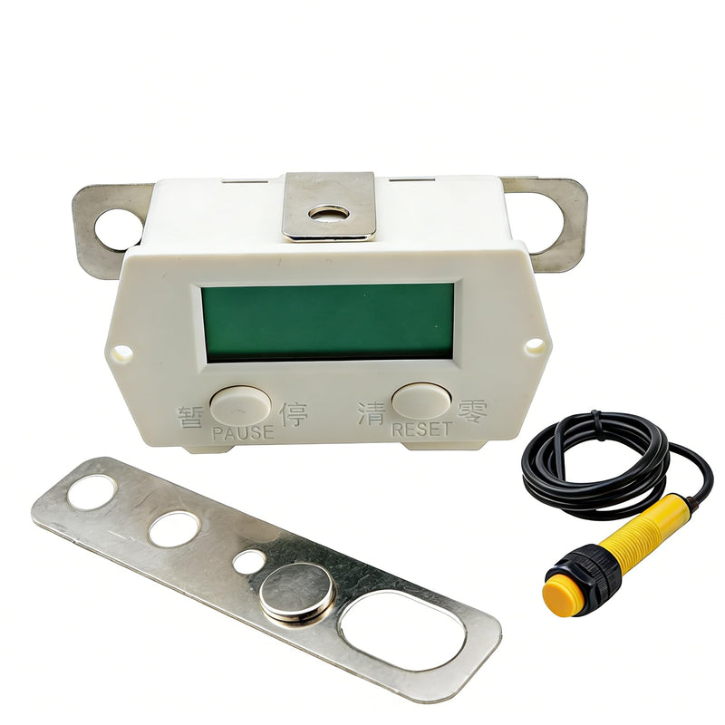 Digital Counter, 5 Digit Magnetic Induction Counter, 0-99999 LCD Electronic Counter, Distance Within Magnetic Induction 5-10mm