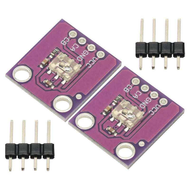 [Australia - AusPower] - 2Pcs AEDR-8300 Two 2 Channel Optical Encoder Module Encoder Reflective Optical Encoder Module 