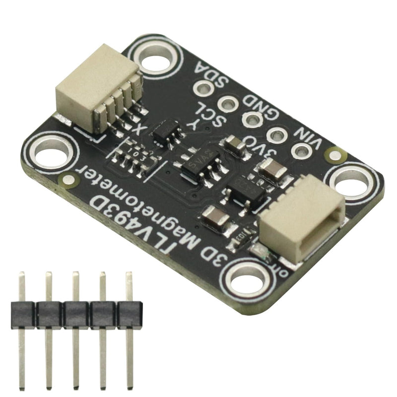 [Australia - AusPower] - TLV493D Triple-Axis Magnetometer Module Sensor DC 3V-5V for Detecting Magnets 