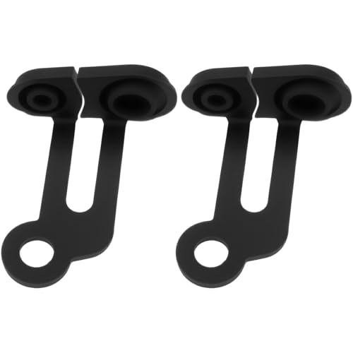 SING F LTD 2Pcs Cameras Signal Port Protection Cap for Sync Terminal 10 Pin Rubber Interface Cover Compatible with Nikon D800 D800E D810 2