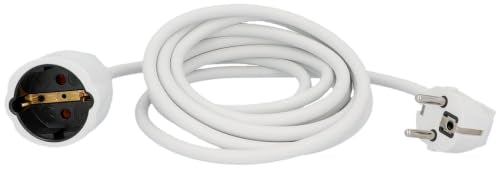 Unitec Extension H05VV-F3G 1.5 mm², IP20, 3 m, White