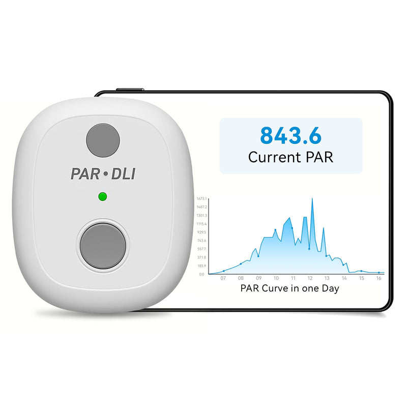[Australia - AusPower] - AH-PARDLI Meter Test PAR and DLI.Continuous PAR Test,MOL/m²/d for 180 Days.Sun Meter. Datas can be exported as a File 