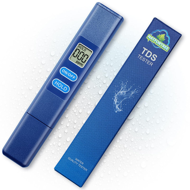 [Australia - AusPower] - 2025 New Portable Digital TDS Water Meter - 0-9990 ppm Water Quality Tester for Drinking Water, Farming, Aquariums,Pools&RO-RODI Systems 