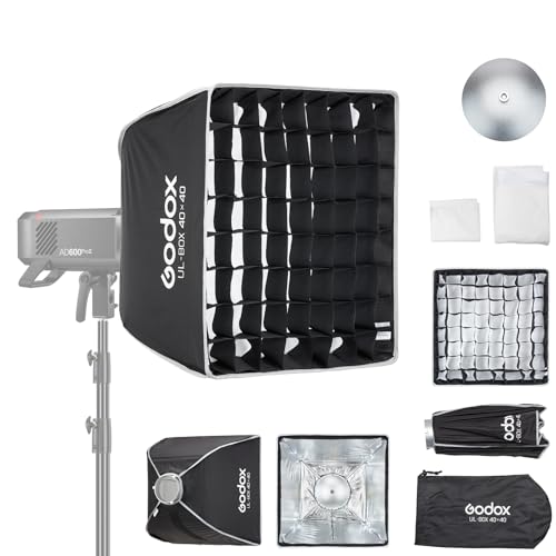 Godox Mini Softbox 40cm*40cm/ 15.7in*15.7in with Grid 15.7*15.7in