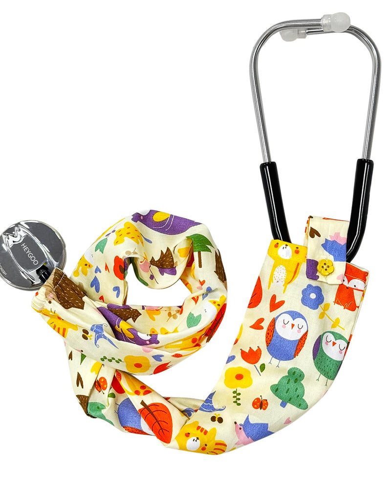 [Australia - AusPower] - Cartoon Animal Stethoscope Cover, Stethoscope Protective Decor Cover for Doctor Nurse 