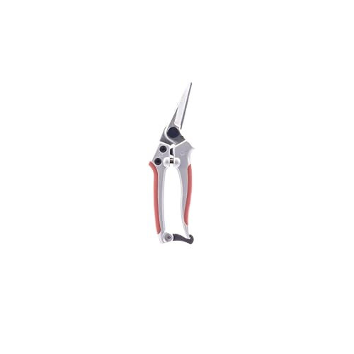 Radius Garden 7-inch aluminum fine pruner scissors with ergonomic grip