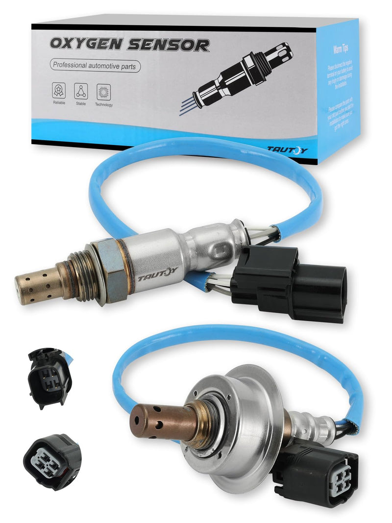 TAUTOY 2PCS 234-9124 234-4350 O2 Oxygen Sensor Upstream Downstream (1.8L L4) for Honda Civic 2007 2008 2009 2010 2011