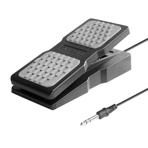 Artesia AP-EX Universal Expression Pedal with Polarity Switch and Non-Slip Surface for Keyboards,MIDI Controllers, Synthesizers, and Guitar Effects Pedals AP-EX Expression Pedal
