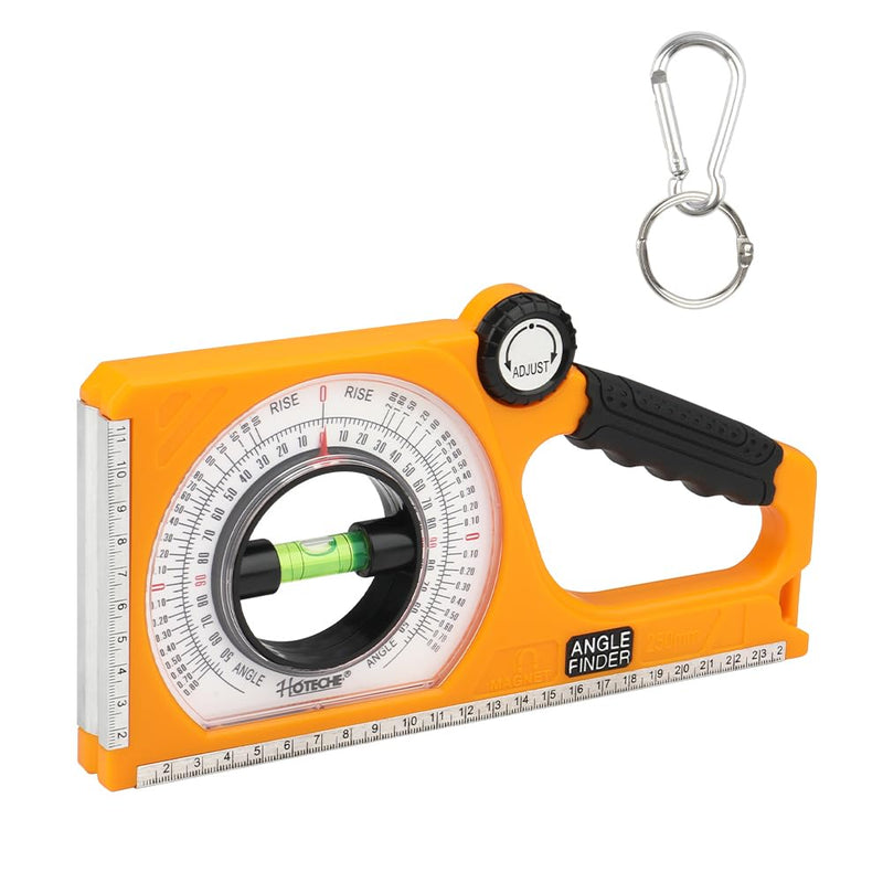 Hoteche Digital Inclinometer with Magnet | ±1° Precision | -130° to +130° | ABS & Aluminum