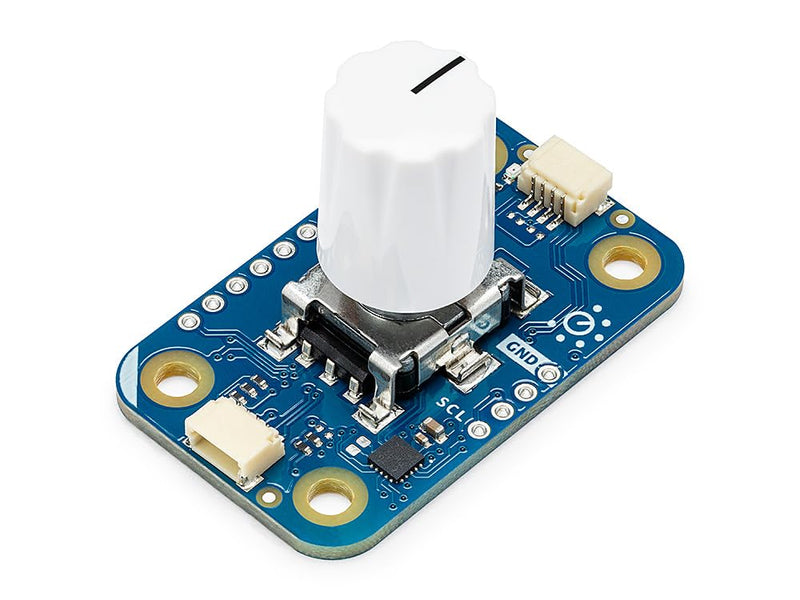 [Australia - AusPower] - Arduino Modulino Knob [ABX00107] – Rotary Encoder with Push Button for Precise Control in Arduino & IoT Projects 
