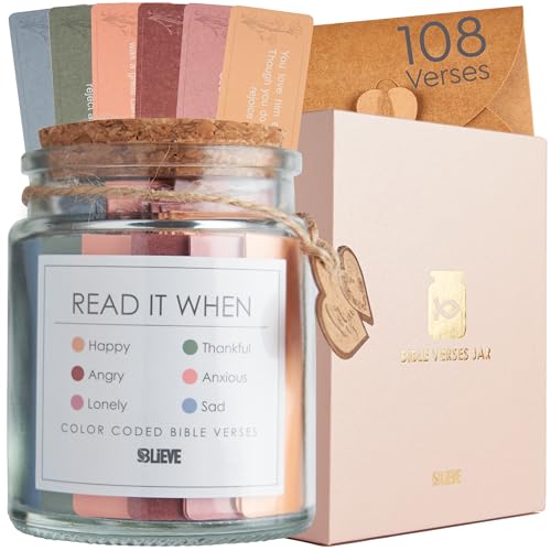 BLIEVE Read Me When Bible Verse Jar For Women Women-Pink