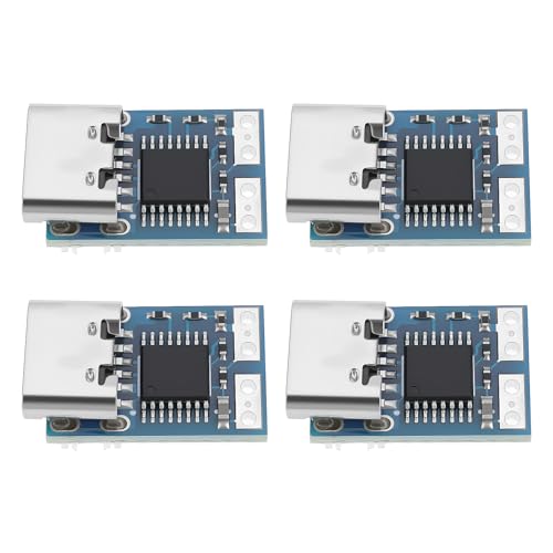 EMSea 4 Pack PDC004 USB-PD USB C IP2721 to DC 20V Max 5A Compatible with Electrical Projects with a USB-C Input PDC004 USB-PD to DC 20V
