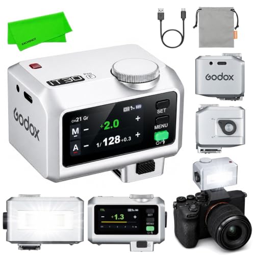 Godox iT30Pro F TTL Mini Camera Flash for Fujifilm X‑T4 X‑T3 X‑T30 X‑T20 iT30 Pro F