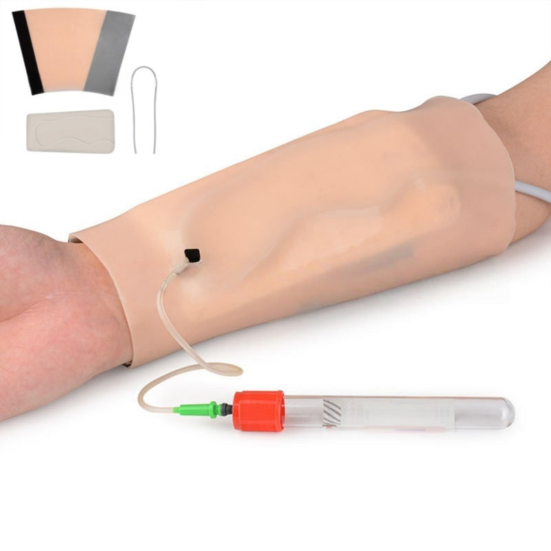 [Australia - AusPower] - Wearable IV Practice Kit,Intradermal Injection Training Pad for Medical Student Training Course, Nurse Injection pad, Suture Practice Complete kit（1tube） 1 tube 