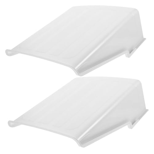 2Sets Outdoor Camera Rain Cover Rainproof Security Camera Cover for Garden Easy to Install Protects Against Sunlight and Rain Extends Lifespan