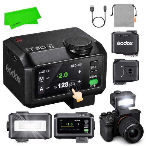 Godox iT30Pro N TTL Mini Camera Flash for Nikon Z6 II Z5 Z7 II Z6 Z8 Z9 iT30 Pro N