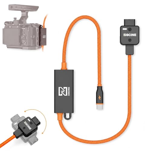 ZGCINE DT-PD D-Tap to USB-C PD Bidirectional Charger Cable 65W