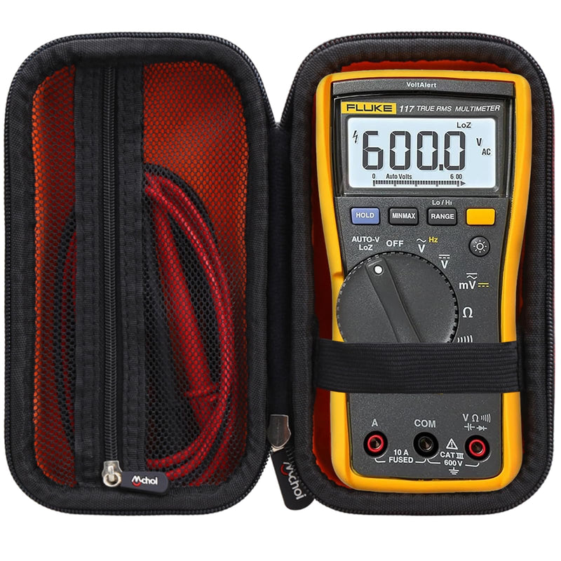 [Australia - AusPower] - Mchoi Hard Case Fits for Fluke 117/115/116/114/113 Digital Multimeter, Case Only 