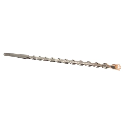 Drill America PRO Series 1/2 x 24 inch SDS-Plus rotary hammer drill bit with grooved steel shank