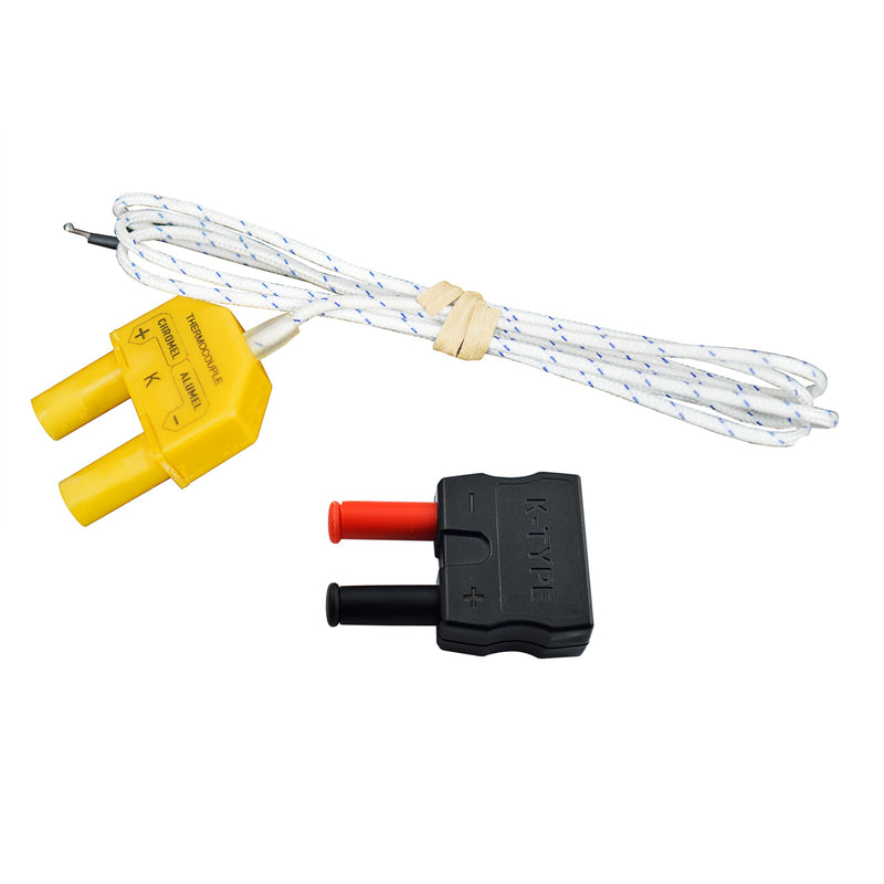 [Australia - AusPower] - ZIBOO 69146 Banana Plug Adapter/ZIBOO 69140 K-Type Thermometer (69028+69146) 