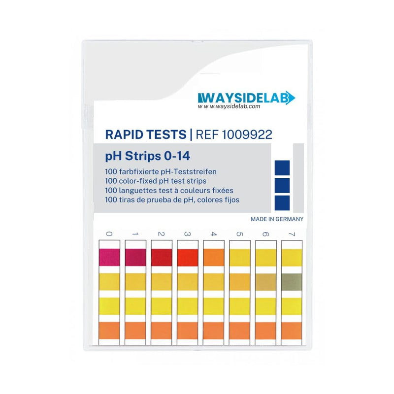 [Australia - AusPower] - pH Fix Indicator Strips 0-14, Quick and Accurate Result, 100 Bleed-Free Test Strip. Made in Germany. Safe, Easy pH Testing for Laboratory, Industrial, Professional, & Beginner Use 