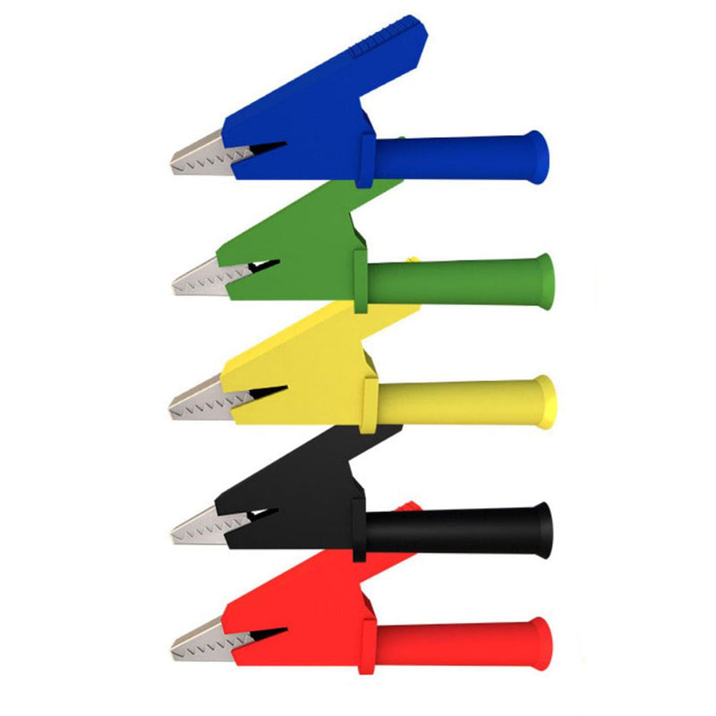 [Australia - AusPower] - Replacemen Push-on Alligator Clips for Multimeter Test Lead,5 Pcs 
