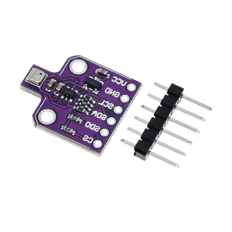 [Australia - AusPower] - BME680 Digital 4-in-1 Environmental Sensor Module - Temperature/Humidity/Barometric Pressure/VOC Gas Monitoring via I2C/SPI, High Precision (±3%), 5V DC 