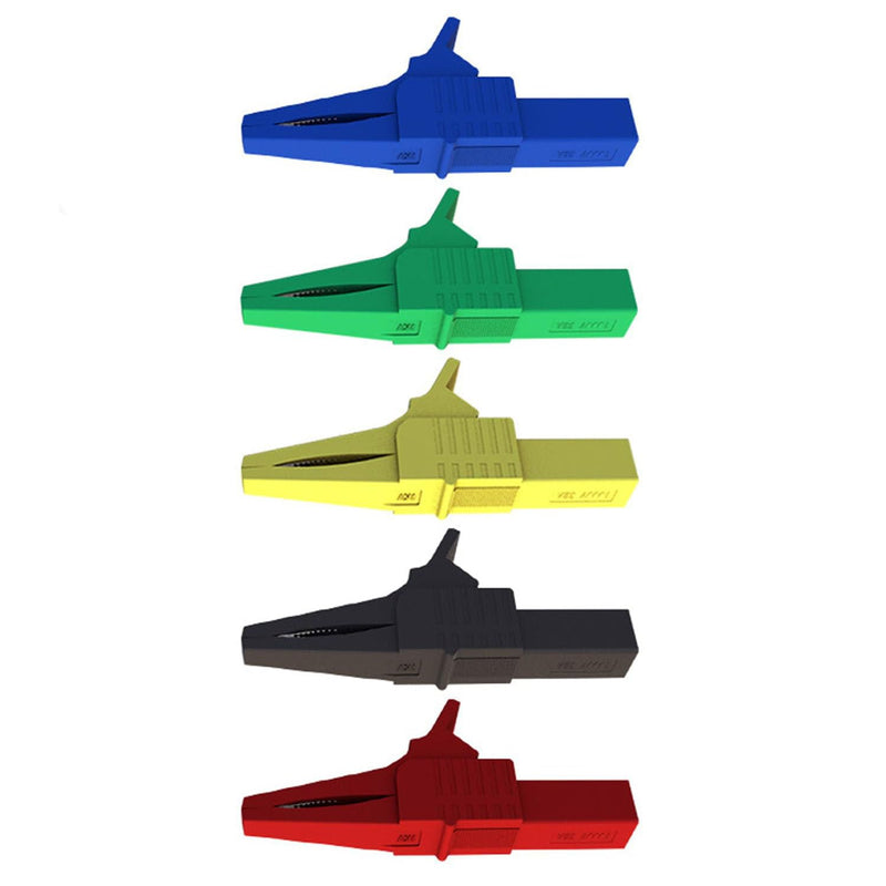 [Australia - AusPower] - Replacemen Push-on Alligator Clips for Multimeter Test Lead,5 Pcs 