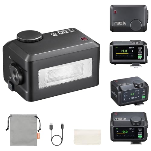 Godox iT30 Pro F Flash for Fujifilm, iT30Pro F Touchscreen Pocket Speedlite