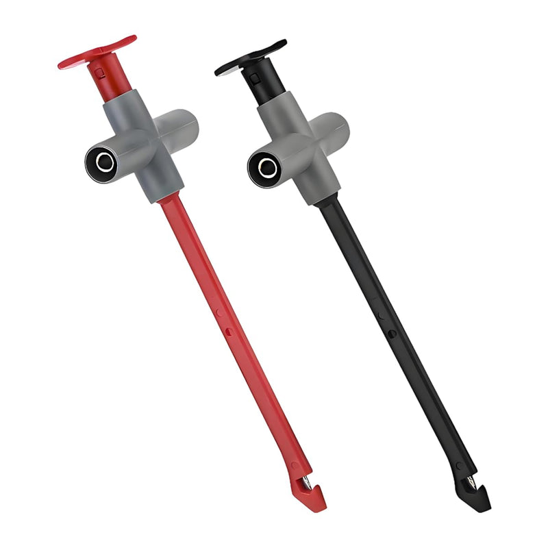 [Australia - AusPower] - 2 PCS Puncture Probe Wire Piercing Test Clip, P5010 Car Electrical Multimeter Testing Tool for 4mm Banana Plug, Automotive Test Cable Kit Wire-Piercing Tester for Repairing Cars 