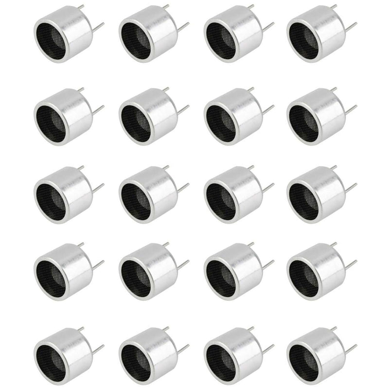 [Australia - AusPower] - 20PCS TCT40-16R/T 16mm Split Ultrasonic Sensor Probe Kit - 10 Transmitters + 10 Receivers 40KHz Transceiver Set for Distance Measurement 