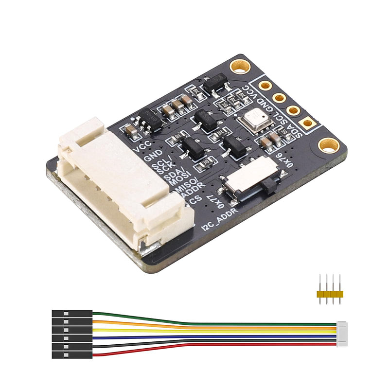[Australia - AusPower] - BME680 Environmental Sensor | 4-in-1 Temp Humidity Pressure Gas Detector | I2C/SPI Interface | Compatible with Arduino/Raspberry Pi/ESP32/Pico 