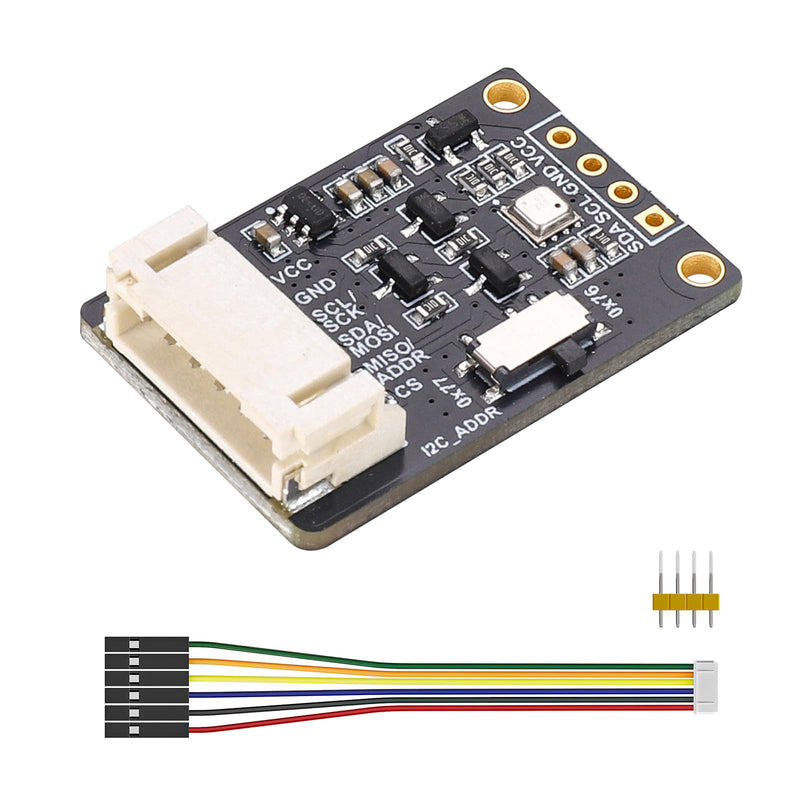 [Australia - AusPower] - BME688 Environmental Sensor, AI-Enhanced, Monitors Temperature, Humidity, Pressure & Gas, I2C/SPI, 3.3V/5V Compatible for Raspberry Pi, Arduino, ESP32 with AI Function 