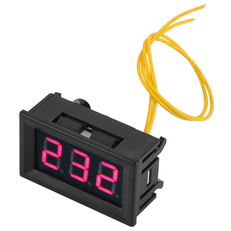 [Australia - AusPower] - 1pc LED Digital Display AC Voltmeter,70-380V Range AC Voltage Meter,2 Wire Compact Mini Voltmeter Tester for Generator and Inverter Electrical Systems Monitoring Tool 