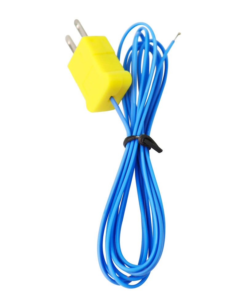 [Australia - AusPower] - K-Type Thermocouple Probe Replace for 80PK-1, Compatible with Fluke 80pk-1 Bead Probe K-Type Temperature Measuring, 1.5-Meter Long 