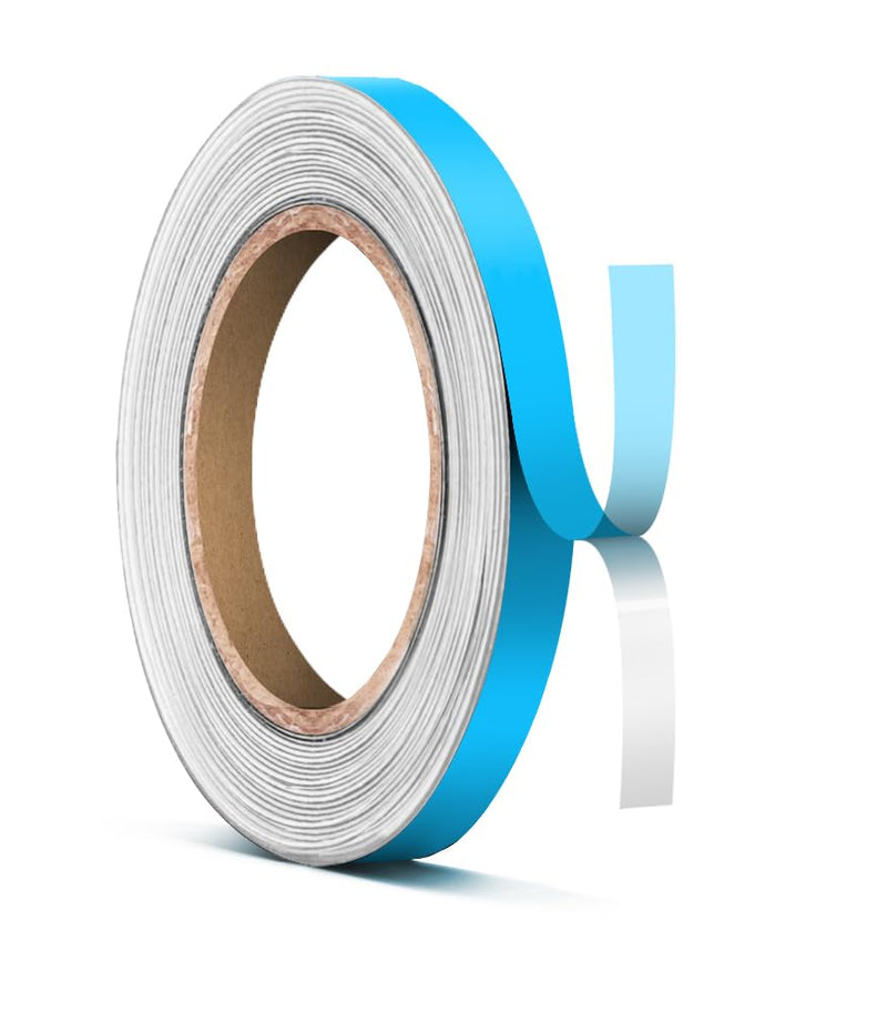 VViViD Blue Stencil Vinyl Masking Tape Roll Film with Anti-Bleed Technology (0.25" x 150ft) 0.25" x 150ft