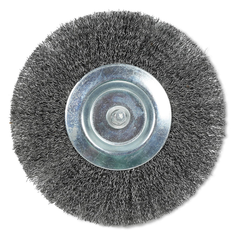Einhell Original Joint Brush, Steel, Diameter 110 mm | For cordless joint cleaner GE-CC 18/110 Li E, steel wire, 15 mm cleaning width