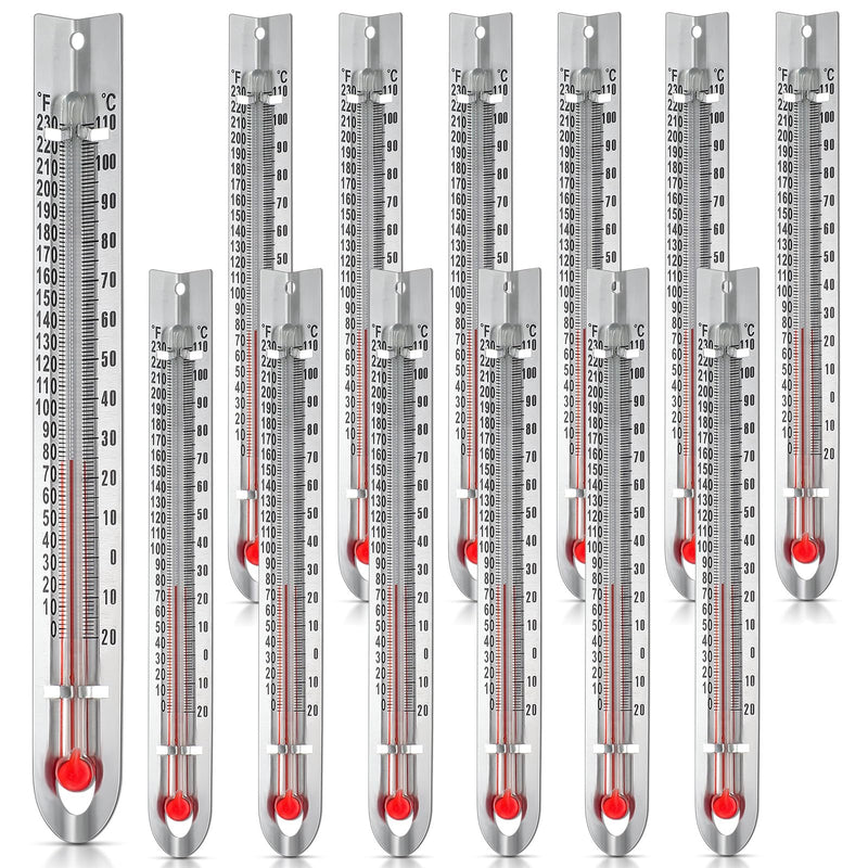 [Australia - AusPower] - 24 Pcs V Shaped, Dual Scale Science Thermometers, Mercury Free Lab Thermometer for Student School Supplies, Classroom Teaching Tools for Kids, Adults 24 