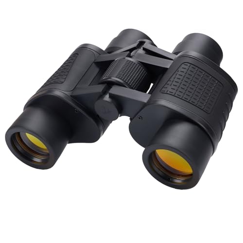 Binoculars for Bird Watching for Adults and Kids Waterproof HD Binocular Professional with Low Light Night Vision High Powered Mini Binoculares for Hunting Concert Theater Camping (80 * 80) 80*80