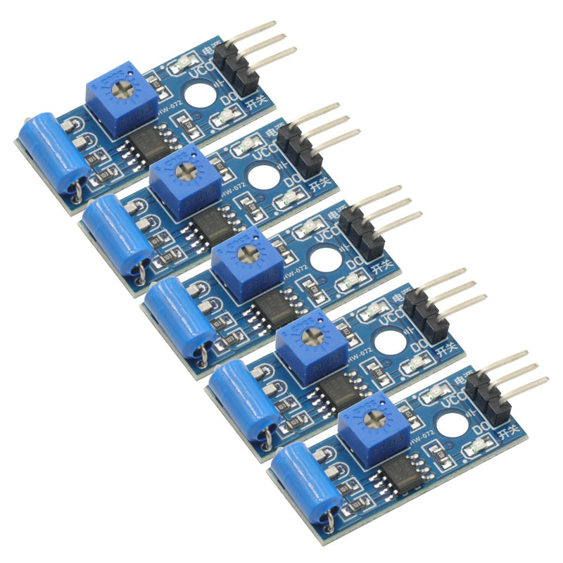 [Australia - AusPower] - 5pcs SW 420 Motion Sensor Module Vibration Sensor Vibration Switch Alarm Sensors for Arduino 