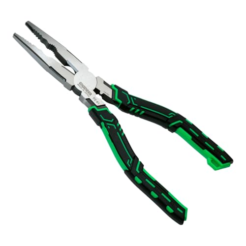 Engineer PZ-61 Neji-Saurus Z Plus Multi-function Pliers with Screw Removal Function, 190 mm, for Damaged and Rusted Screws, Green