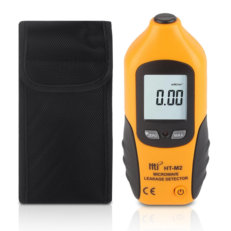 [Australia - AusPower] - Microwave Tester, Digital LCD Display Microwave Leakage Detector EMF Radiation Detector 2450mhz, Built in Alarm Function for Home Microwave Oven Testing（Battery Not Included） 