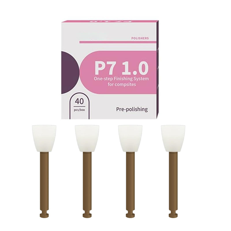 [Australia - AusPower] - 40pcs Dental Disposable Polishing Cups/Points/Discs, Dental Composite Polishing RA Shank for Teeth Sanding (Discs) Discs 