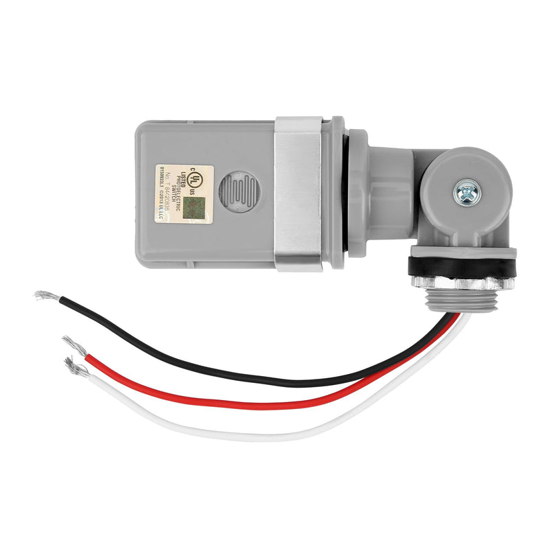 [Australia - AusPower] - Photocell Sensor for Outdoor Lights, 120VAC 50/60Hz Controls Lighting Dusk to Dawn IP54 Waterproof Photoelectric Switch with Swivel Mount for LED/Halogen/CFL in Street Yard Landscape 1 